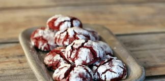 κόκκινα Βελουδένια cookies