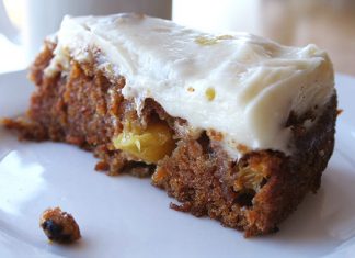 Το πρωτότυπο κέικ καρότου της κυρίας Garrett