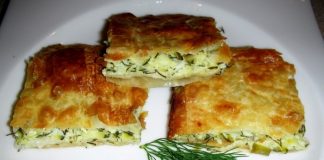 Πίτα κυκλαδίτικη με κολοκύθι και φέτα