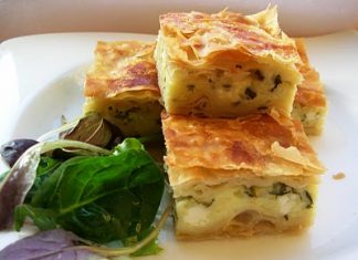 Πίτα με τυρί και μαιντανό…νοστιμότατη