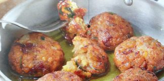 κεφτεδάκια με φάβα