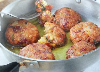 κεφτεδάκια με φάβα