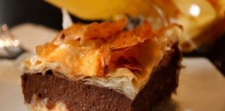 Γαλακτομπούρεκο με σοκολάτα