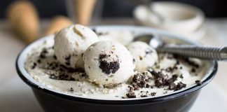 Ενα νόστιμο παγωτό vanilla oreo….και για Vegan