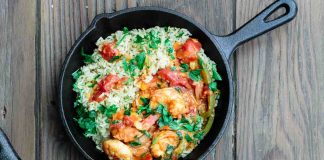 Σαγανάκι Γαρίδες