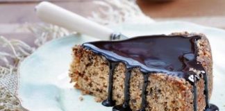 Νηστίσιμη Καρυδόπιτα με σοκολάτα