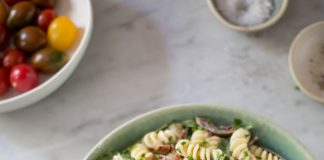 σαλάτα ζυμαρικών με μπεικον