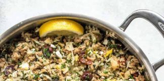 Γαλοπούλα με Ρυζάκι στη Κατσαρόλα….για την δίαιτά σας