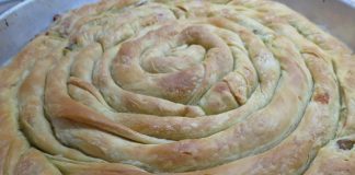 Στριφτόπιτα με πατάτες, μανιτάρια και τυριά!!!