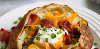 πατάτες, γεμιστές, φούρνου, αλμυρό, ορεκτικό, τραγανή φλούδα