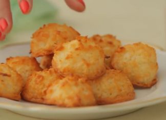 μακαρόν με καρύδα