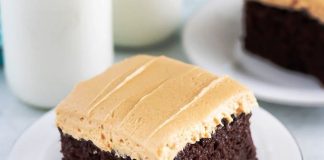 Σοκολατένιο Κεικ με Φυστικοβούτυρο