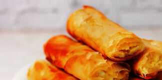 Τυρόπιτα σε ρολό Τυρόπιτα σε ρολό