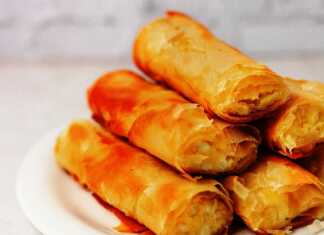 Τυρόπιτα σε ρολό