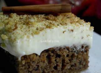 Καρυδόπιτα με κρέμα