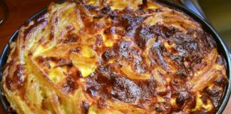 μακαρονόπιτα χωρίς φύλλο