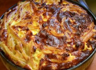 Η πιο γρήγορη μακαρονόπιτα χωρίς φύλλο !!! μακαρονόπιτα χωρίς φύλλο