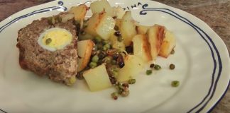 Ρολό Κιμά με πατάτες στον φούρνο…γεμάτο γεύση