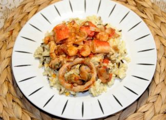 Πιλάφι με ανάμικτα θαλασσινά