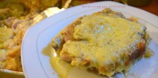 Μπριζόλες στο Φούρνο με Σάλτσα Μανιταριών