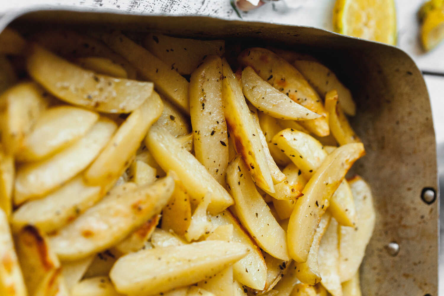 Πατάτες Λεμονάτες Φούρνο