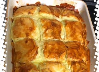 Γαλατόπιτα με τραγανό φύλλο γαλατόπιτα