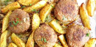 μπιφτέκια στον φούρνο!