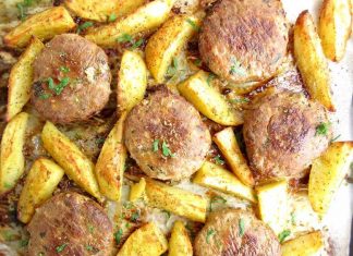 μπιφτέκια στον φούρνο!