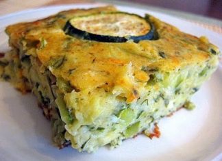 Κουρκουτόπιτα με κολοκυθάκια κουρκουτόπιτα με κολοκυθάκια