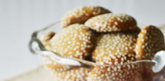 Μπισκότα με ταχίνι και μέλι