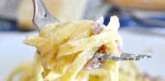 Ταλιατέλες με τυρί Μασκαρπόνε και Προσούτο