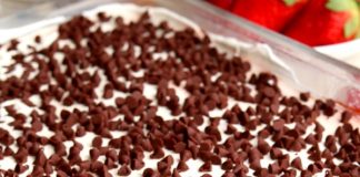 γλυκό ψυγείο κρέμα σοκολάτα