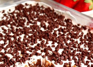 γλυκό ψυγείο κρέμα σοκολάτα