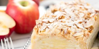 Κέικ Μήλου με ολόκληρες φέτες