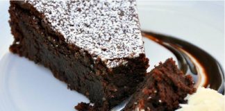 Σοκολατένιο Κέικ xωρίς αλεύρι