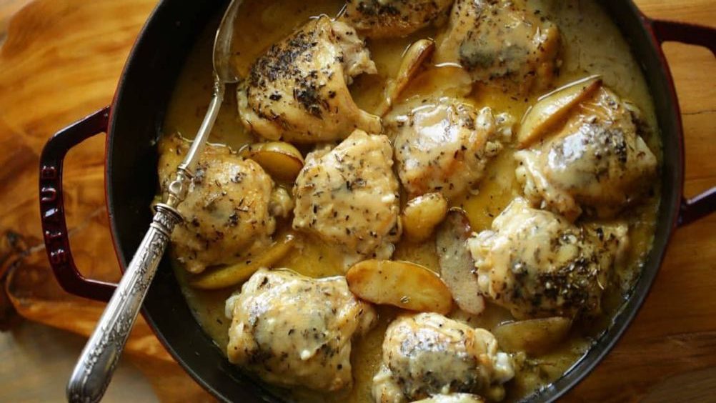 κοτόπουλο με πατάτες κοτόπουλο με πατάτες