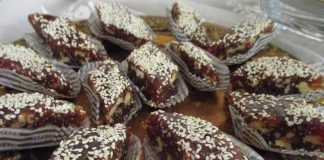 Συκοπάστελο με καρύδια