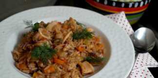 καλαμαράκια με ρυζι