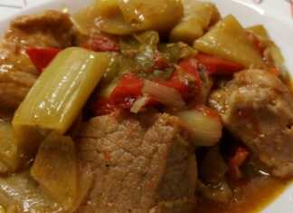 χοιρινό με πράσο