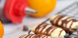 Κουλουράκια με σοκολάτα