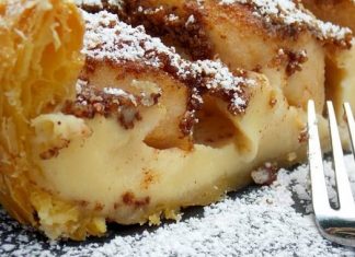 Μηλόπιτα με Κρέμα