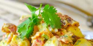 Πατοσαλάτα με μπεικον