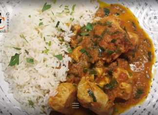 Τηγανιά κοτόπουλο με σάλτσα ντομάτας