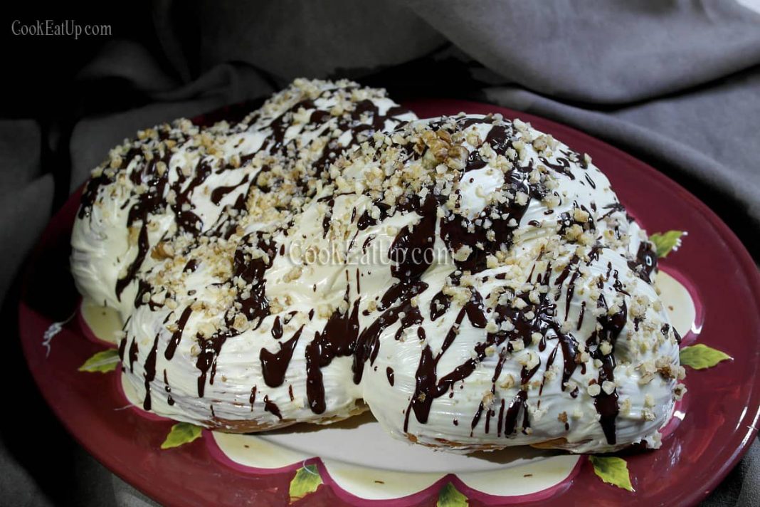 Τσουρέκι με γέμιση κάστανο