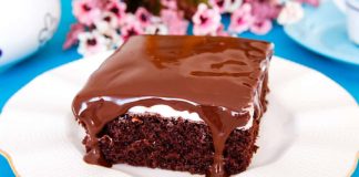 Υγρή Σοκολατόπιτα