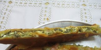 Χορτόπιτα με άγρια χόρτα και κατσικίσιο τυρί Ρούμελης…… Χορτοπιτα