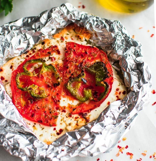 Ψητή Φέτα με Ντομάτα Ψητή Φέτα με Ντομάτα