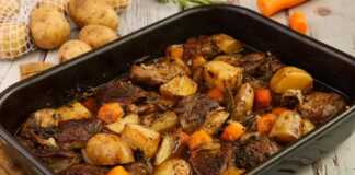 μοσχαρι με πατατες στο φουρνο