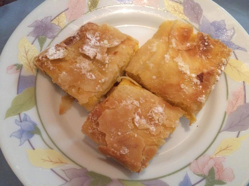 γλυκια κολοκυθοπιτα