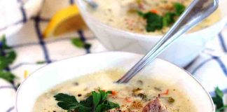 Κοτόσουπα αυγολέμονο…είναι πολύ νόστιμη έτσι